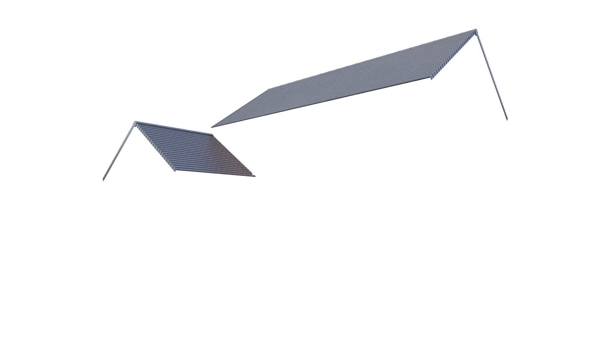 Tuiles plates