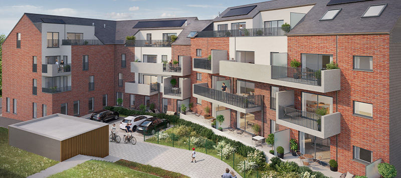 PORTES OUVERTES à Ciney - Découvrez les nouveaux appartements - "Côté Cour"
