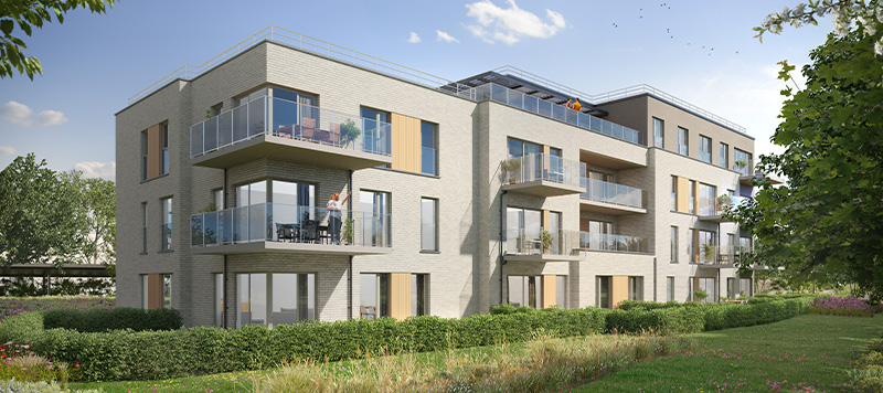 INAUGURATION du nouvel appartement témoin à Hannut - Découvrez les appartements de "Vertes Voies"