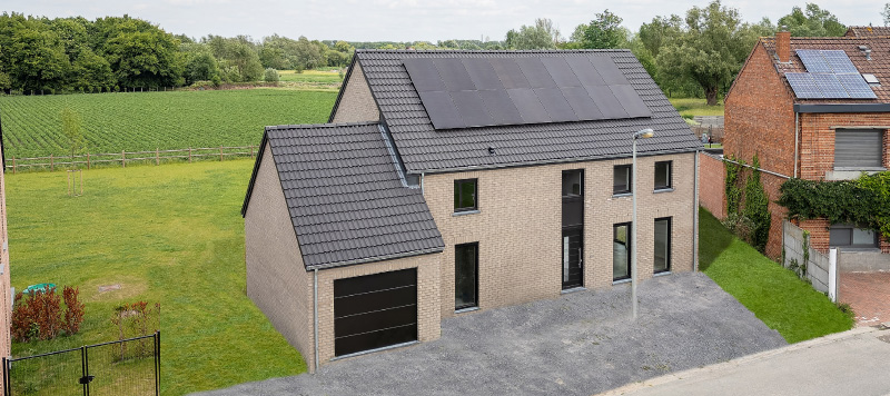 Un client nous ouvre les portes de sa maison neuve à Tournai