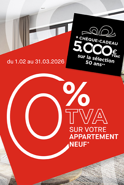0% de TVA sur votre appartement neuf