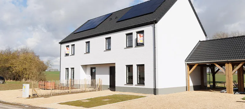 INAUGURATION de la maison témoin à Cortil-Wodon (Fernelmont) - Découvrez les maisons