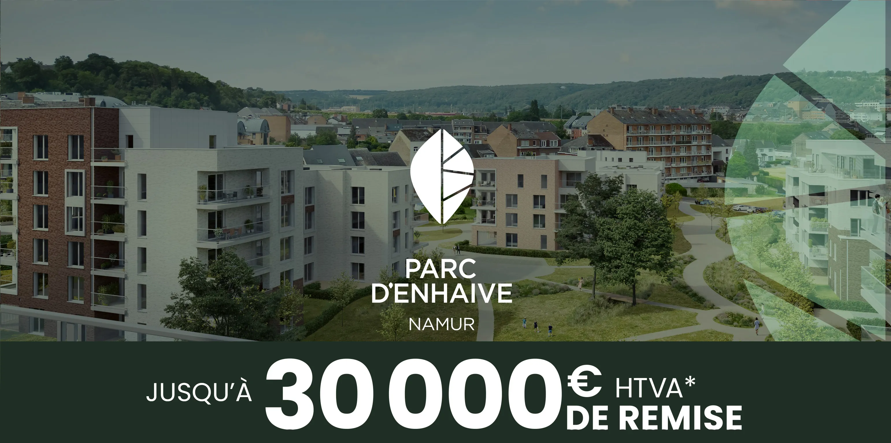 JOURNÉE DÉCOUVERTE à Jambes - Découvrez les appartements de "Parc d'Enhaive"