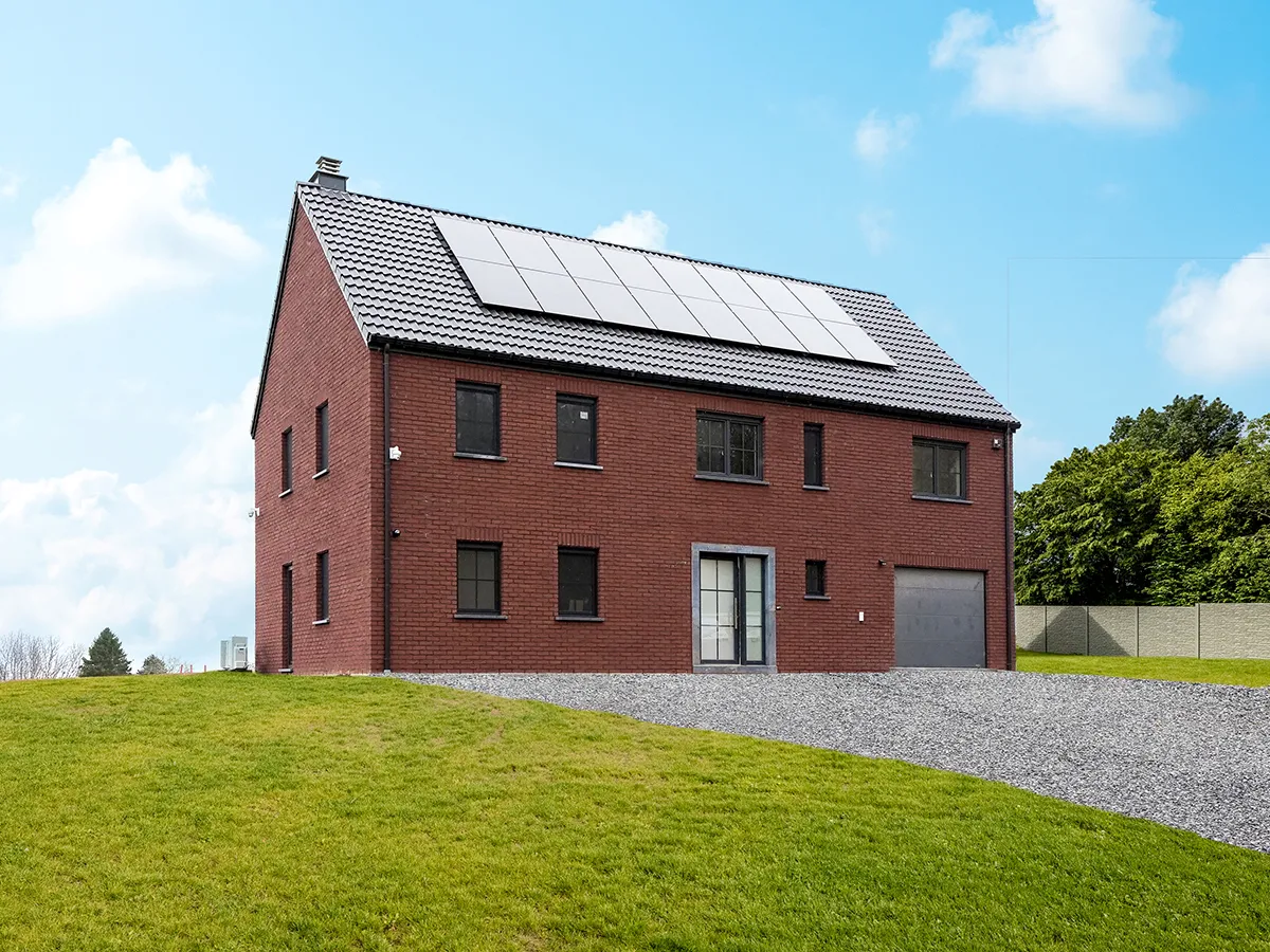 Un client nous ouvre les portes de sa maison neuve à Braine-le-Comte