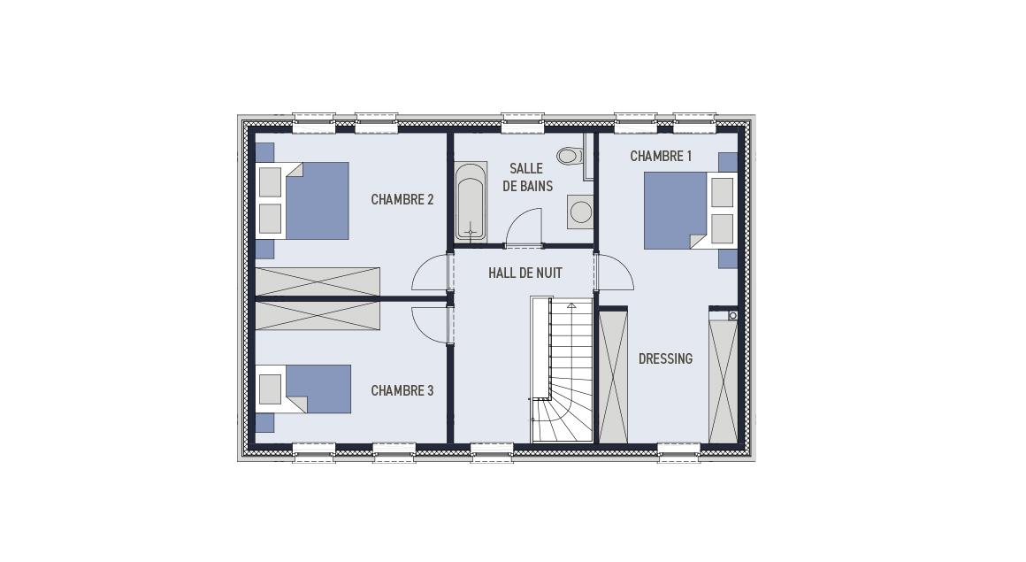 Ecostyle 03 plan étage