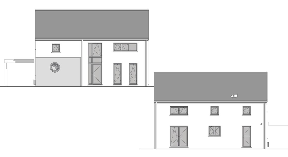 Maison d'inspiration Ecostyle 06 - Plans façades