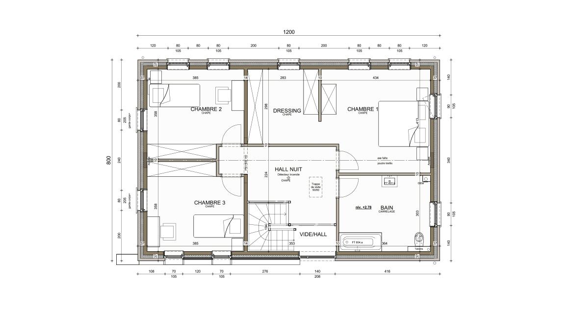 Ecostyle 01 - Plan étage