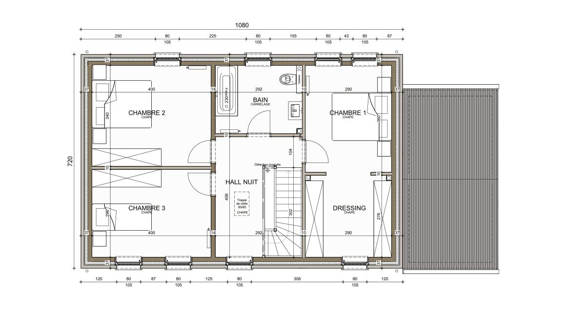 Ecostyle 03 - Plan étage