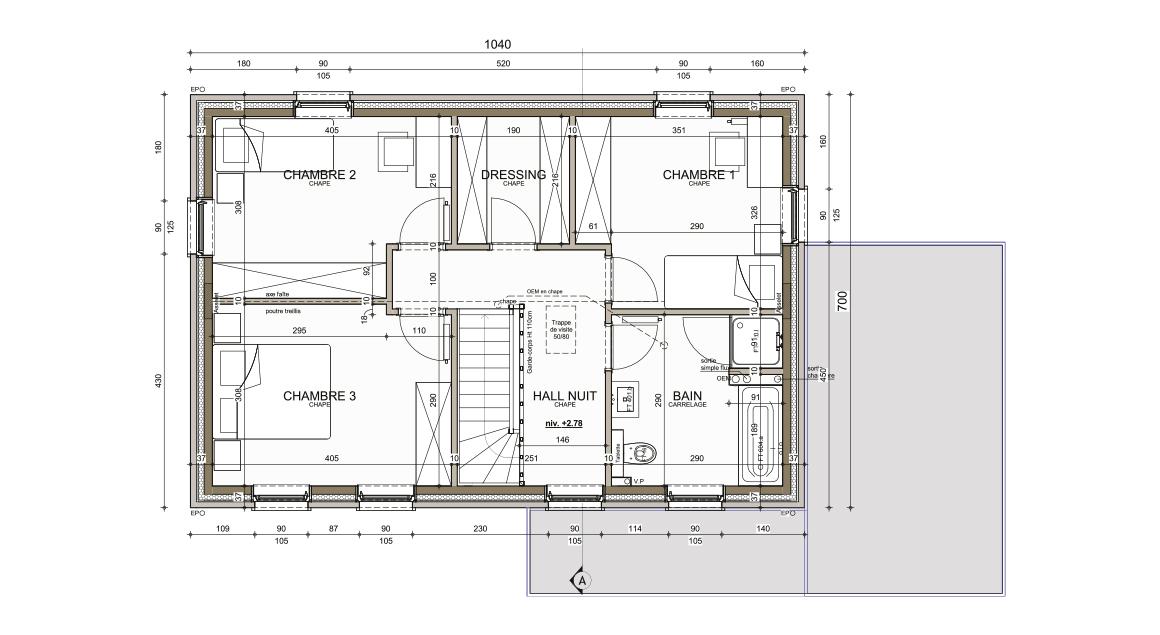 Ecostyle 05 - Plan étage