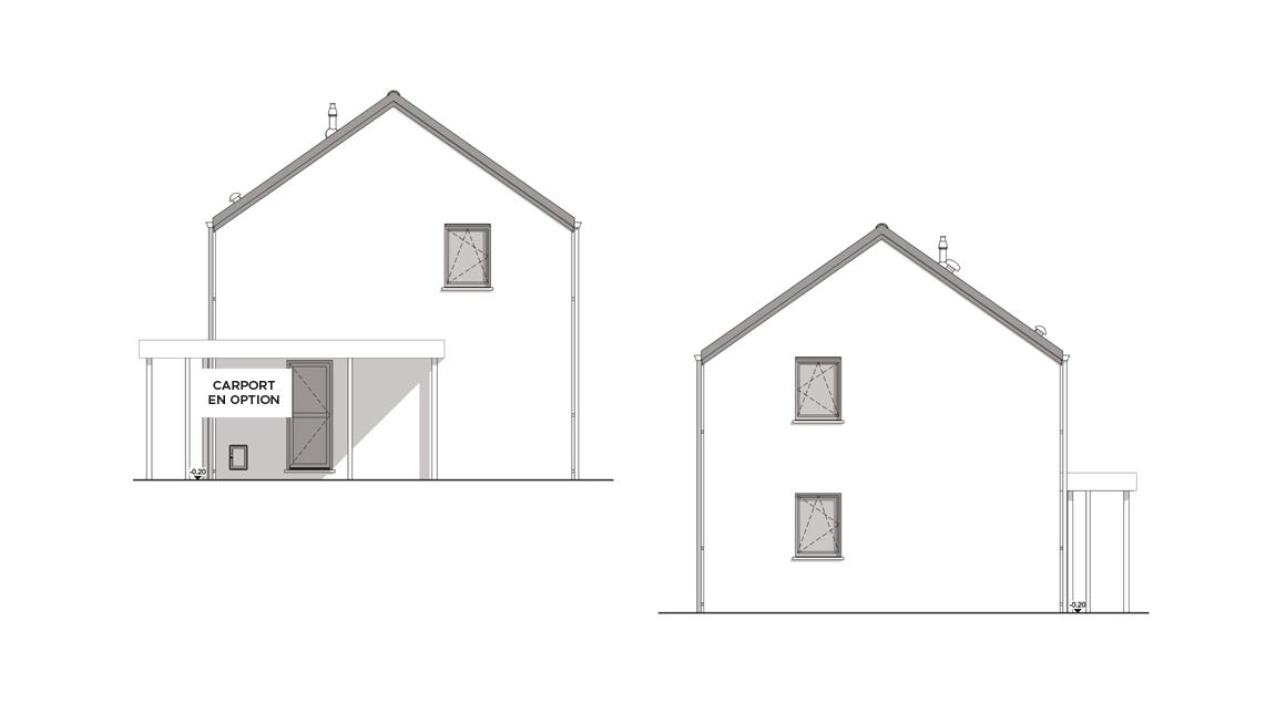 Ecostyle 05 - Plan pignons