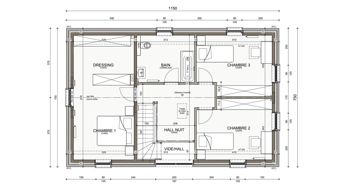 Ecostyle 07 - Plan étage