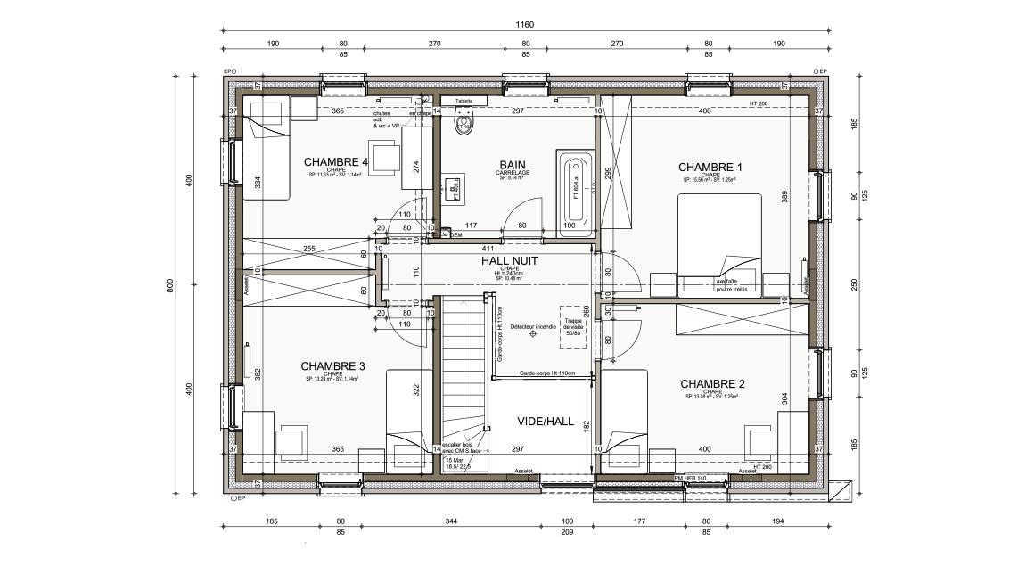 Ecostyle 08 - Plan étage
