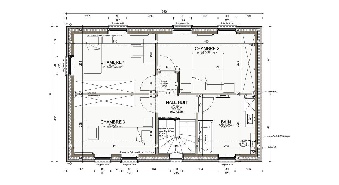 Ecostyle 10 - Plan étage
