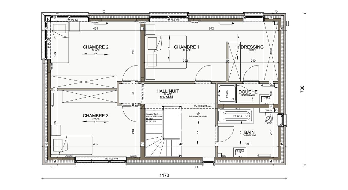 Ecostyle 11 - Plan étage