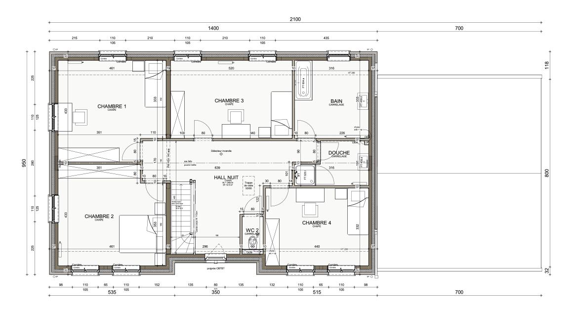 Ecostyle 18 - Plan étage