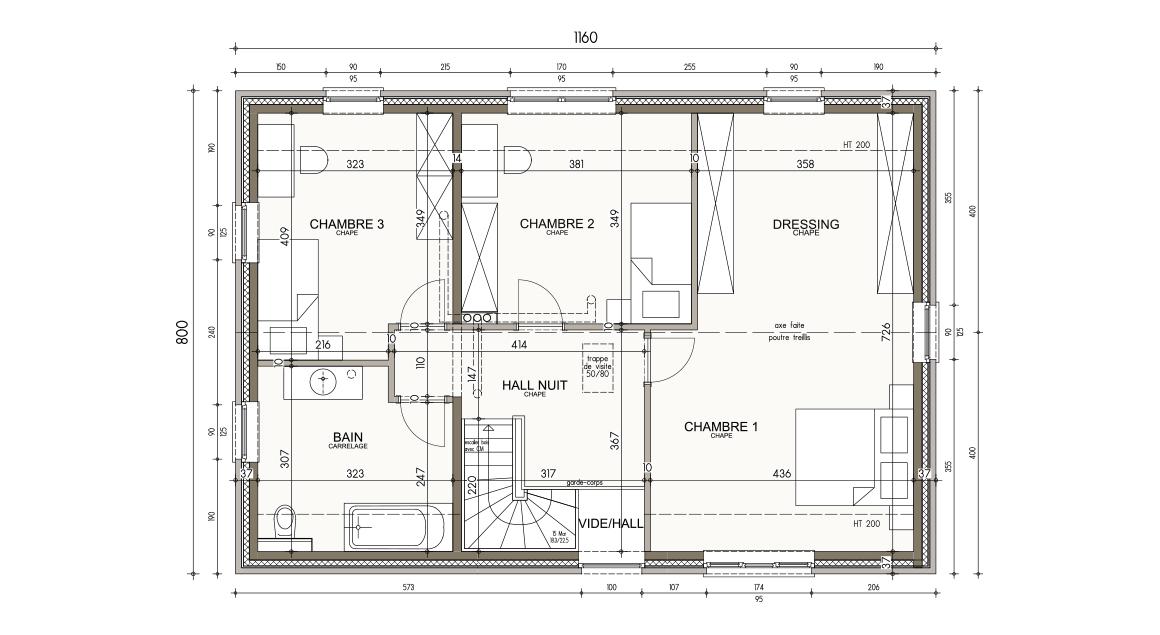 Ecostyle 19 - Plan étage