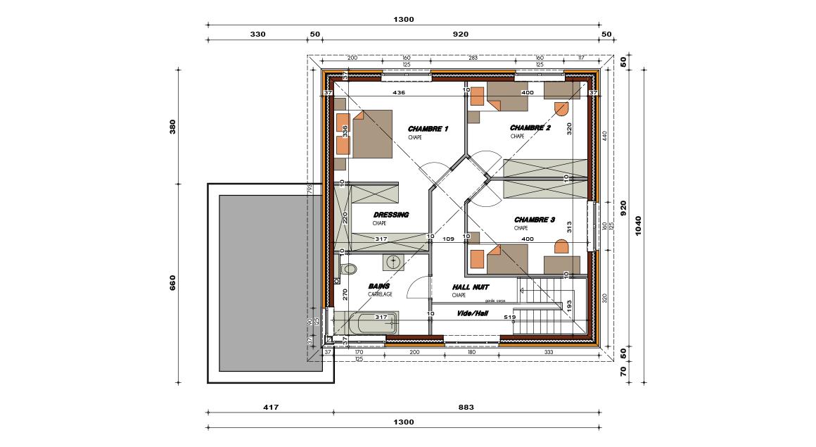 Ecostyle 22 - Plan étage