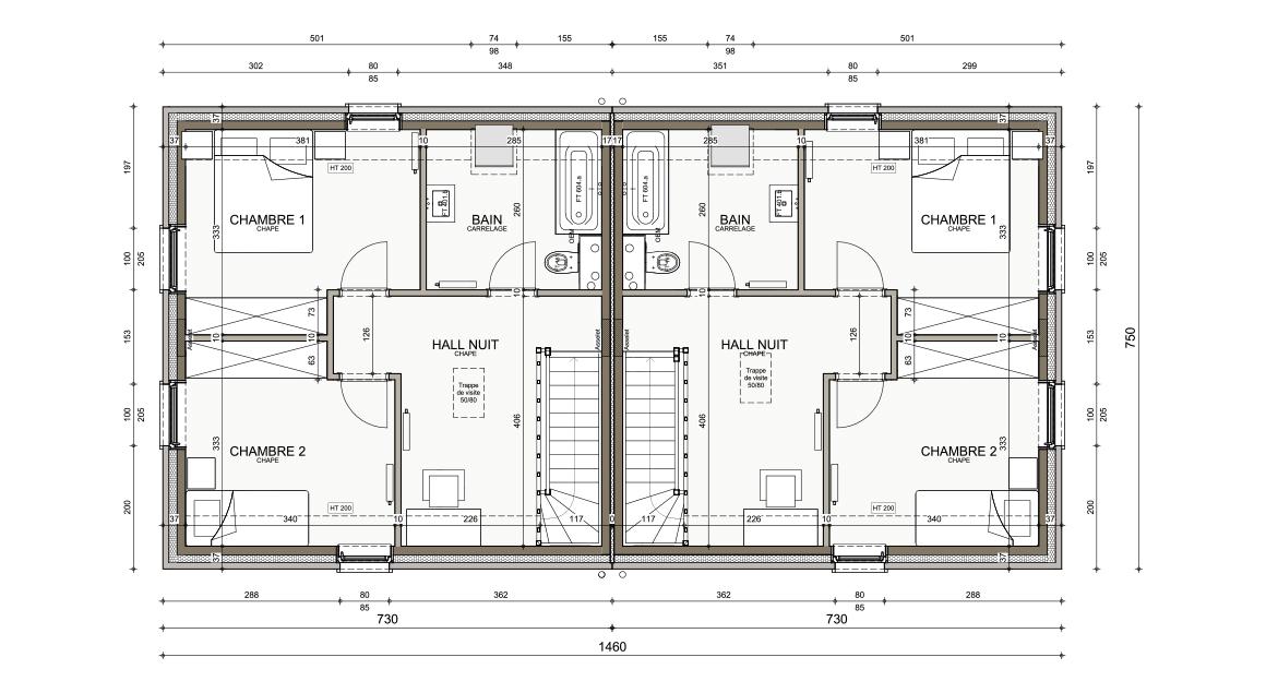 Ecostyle 26 - Plan étage