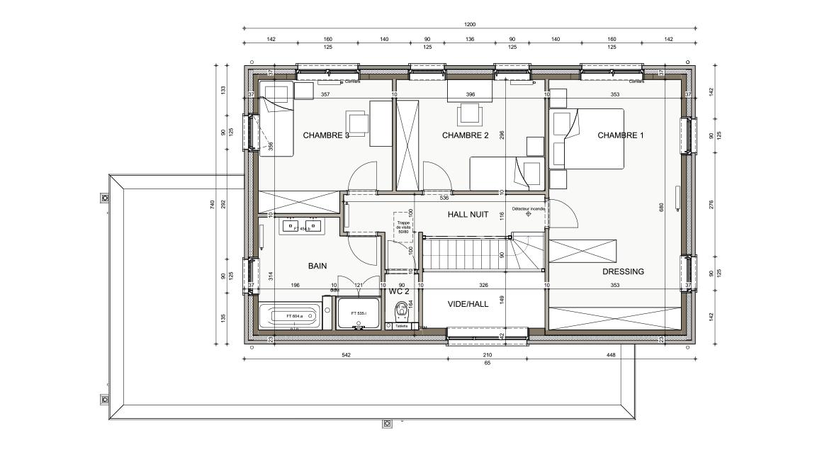 Ecostyle 27 - Plan étage