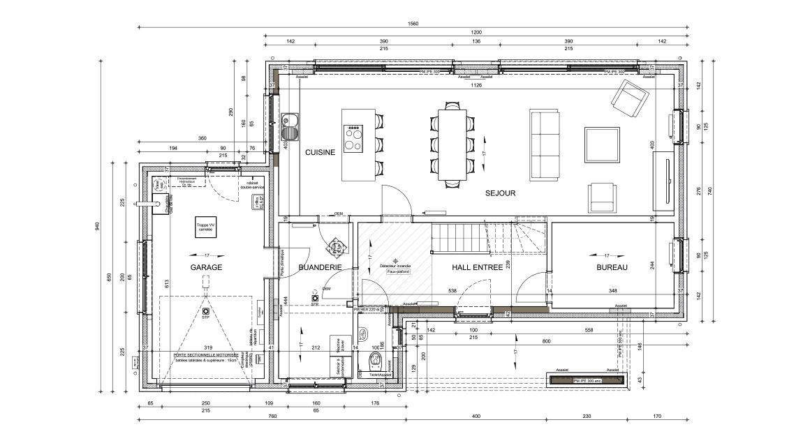 Ecostyle 27 - Plan rez-de-chaussée
