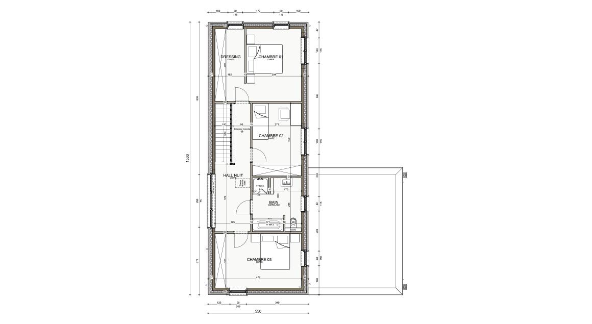 Ecostyle 29 - Plan étage