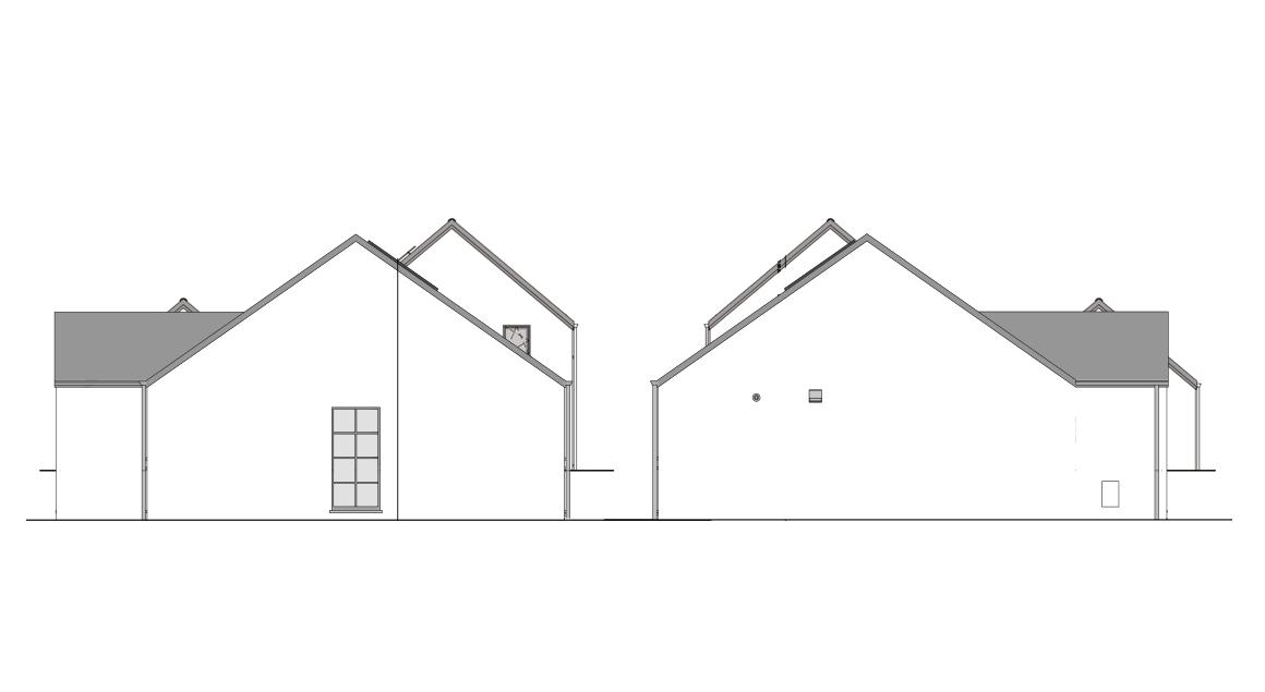 Maison d'inspiration Ancrage Plans des pignons