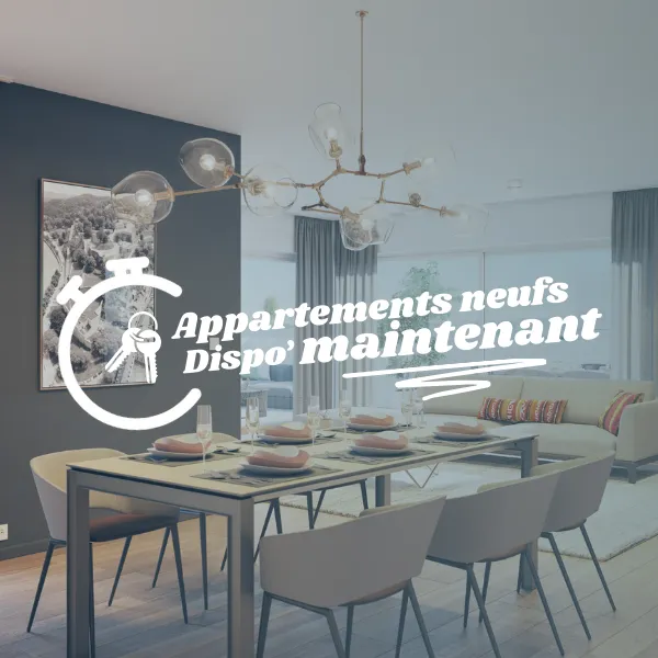 Les appartements prêts à vivre entièrement équipés