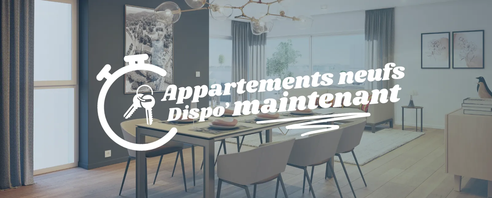 Les appartements prêts à vivre entièrement équipés