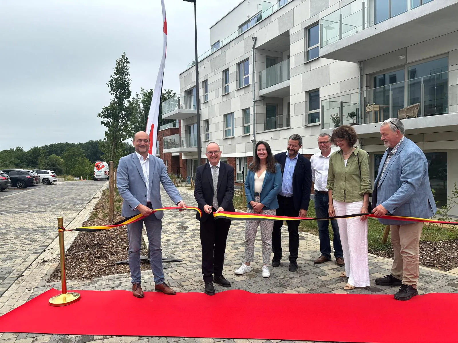 Inauguration du quartier résidentiel « Côté Parc » à Nivelles : un nouveau souffle pour un site emblématique