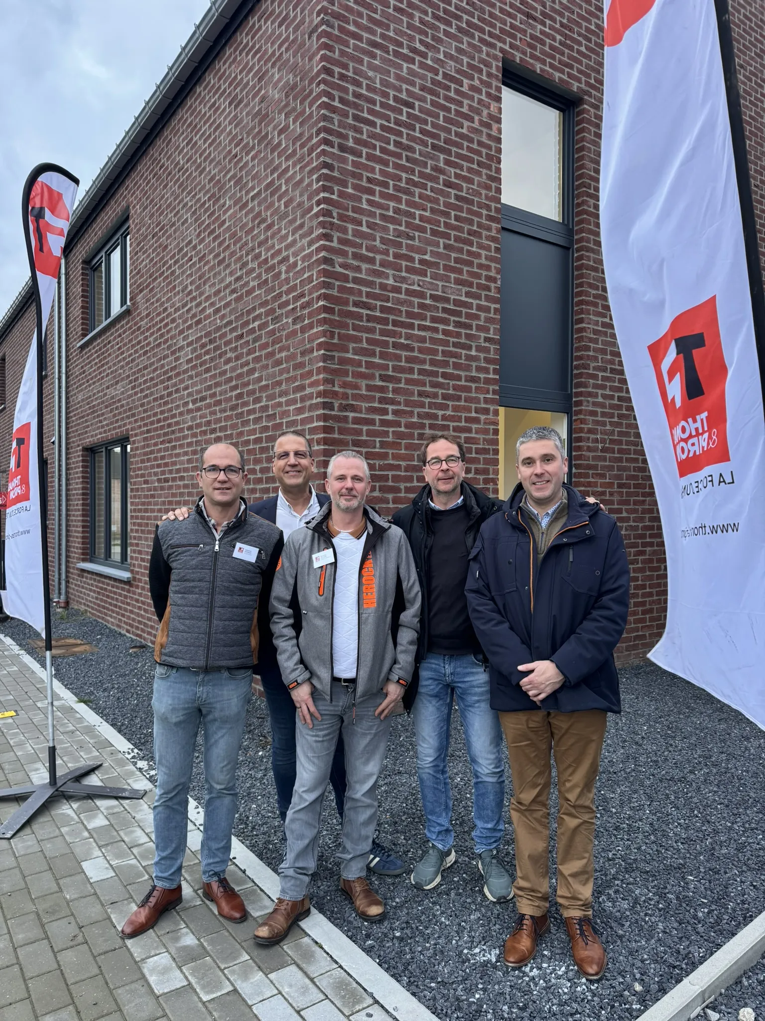 Thomas & Piron réalise six logements Q-Zen à Ressaix pour l’Immobilière sociale Sambre et Haine