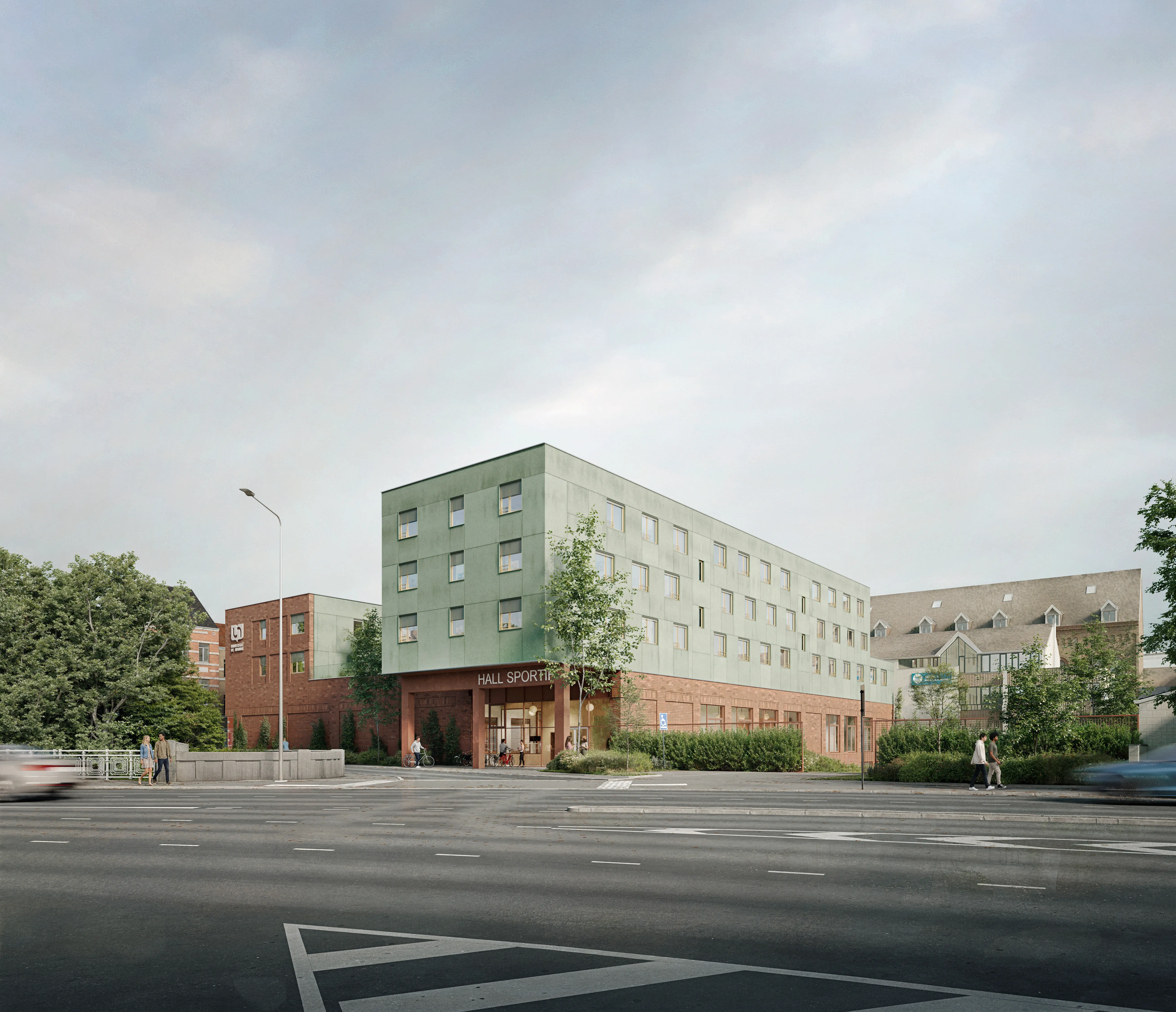 Thomas & Piron Bâtiment retenu pour un projet de logements étudiants et d’infrastructures sportives à l’UNamur