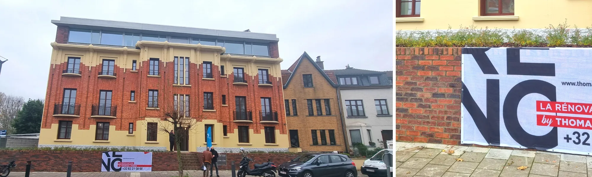 Les anciens bureaux du Foyer Schaerbeekois transformés en logements