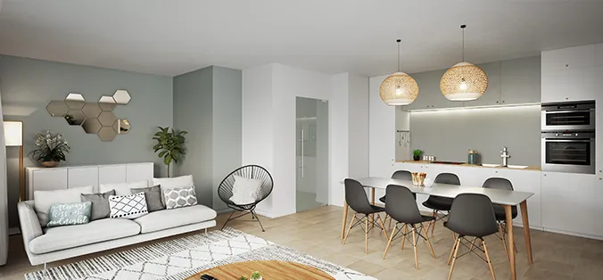 Appartement prêt à vivre à Tertre - F01