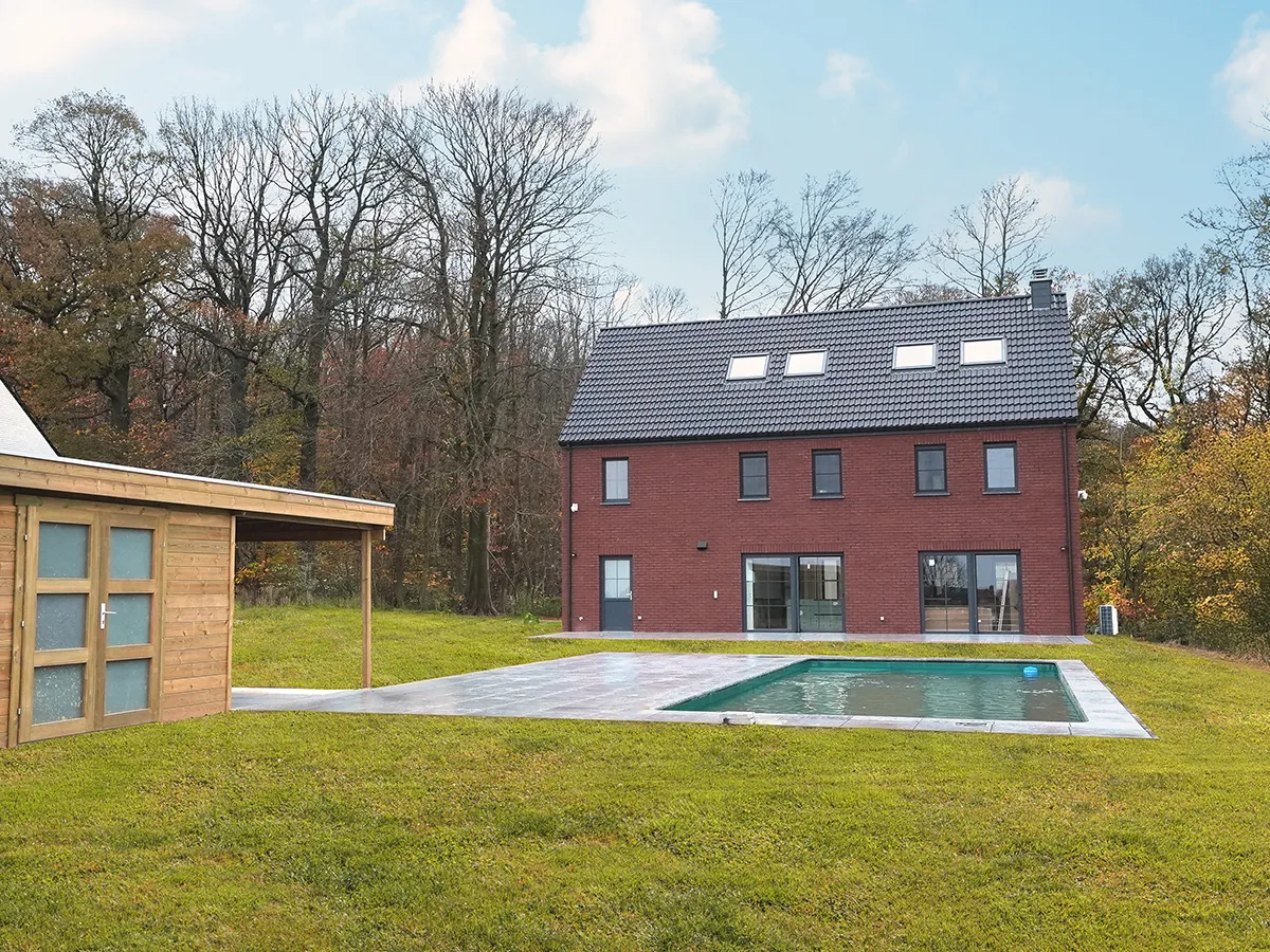 Un client nous ouvre les portes de sa maison neuve à Braine-le-Comte