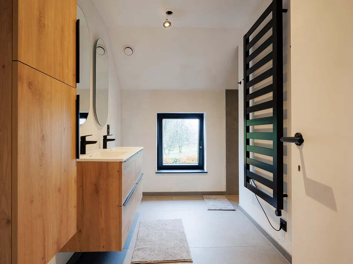 Un client nous ouvre les portes de sa maison neuve à Transinne (Libin)