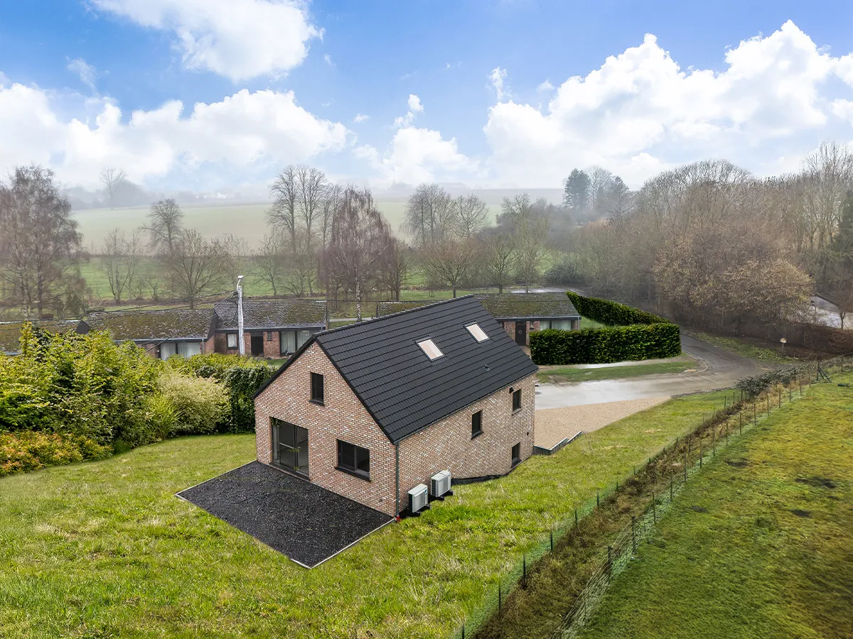 Un client nous ouvre les portes de sa maison neuve à Ramillies