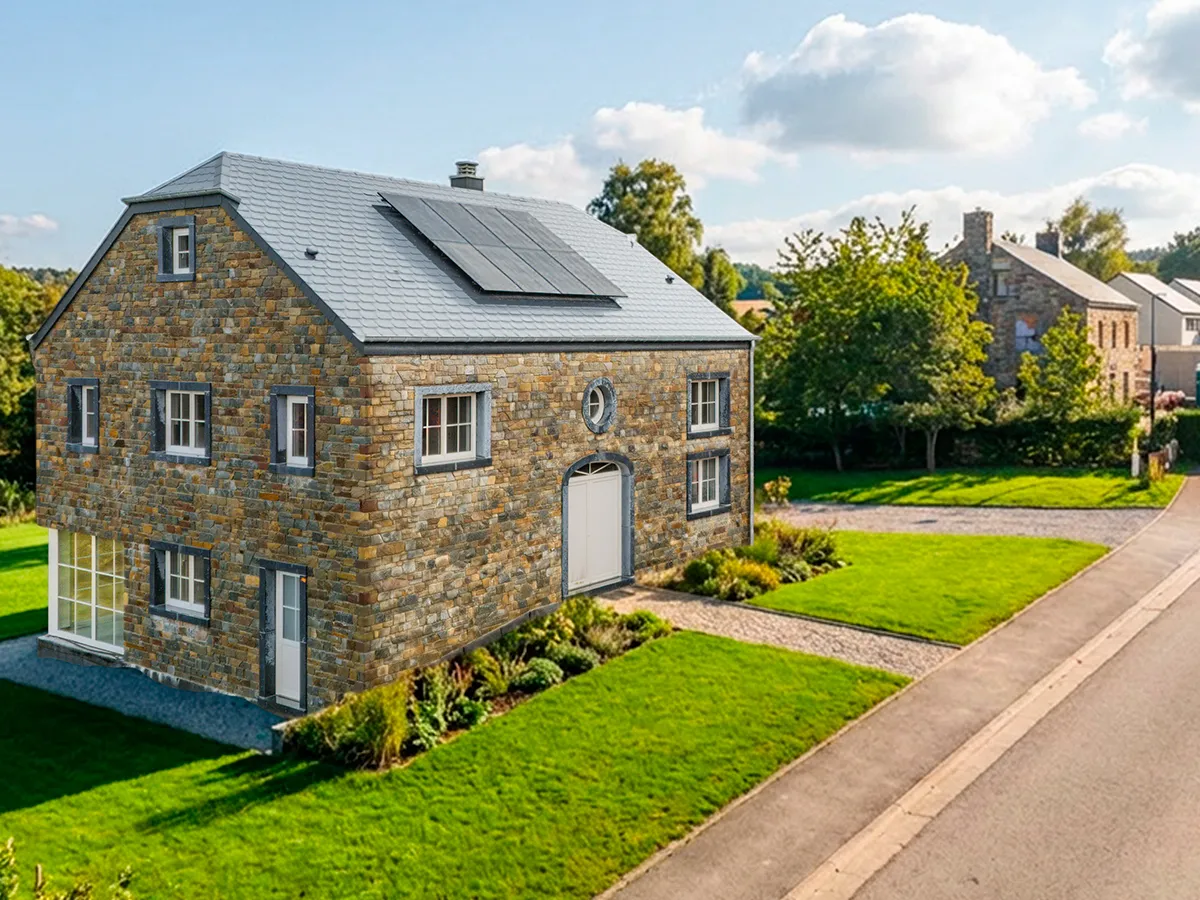 Un client vous ouvre les portes de sa maison neuve à Transinne