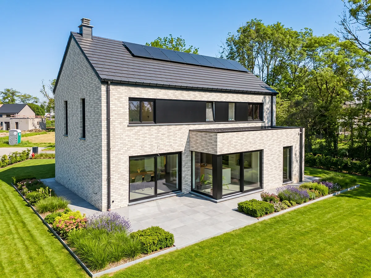 Un client vous ouvre les portes de sa maison neuve à Beaufays
