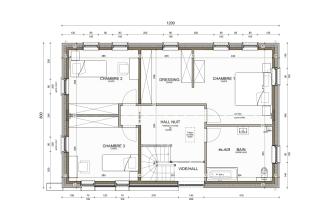 Maison d'inspiration Écostyle 01 plans de l'étage
