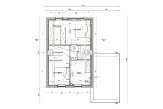 Maison d'inspiration Écostyle 02 plans de l'étage