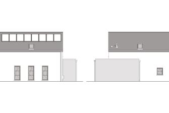 Maison d'inspiration Écostyle 02 plans des façades