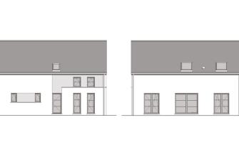 Maison d'inspiration Écostyle 04 plans des façades