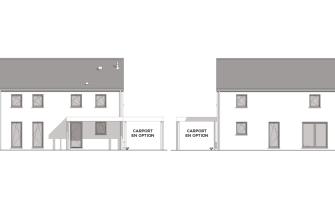 Maison d'inspiration Écostyle 05 plans des façades