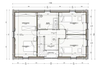 Maison d'inspiration Écostyle 07 plans de l'étage