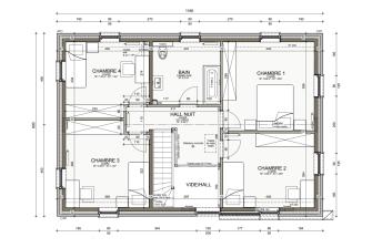 Maison d'inspiration Écostyle 08 plans de l'étage