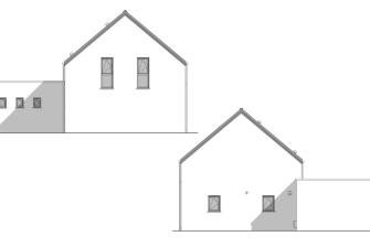 Maison d'inspiration Écostyle 09 plans des pignons