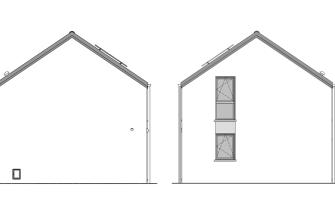 Maison d'inspiration Écostyle 10 plans des pignons