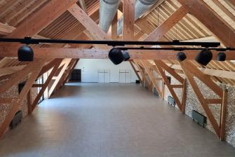 Charpente de la Ferme des Trois Moulins