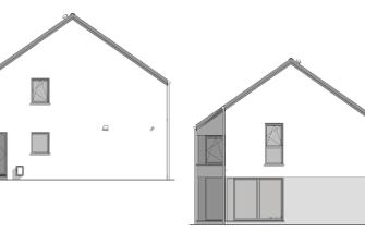Maison d'inspiration Écostyle 16 plans des pignons