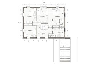 Maison d'inspiration Écostyle 17 plans de l'étage